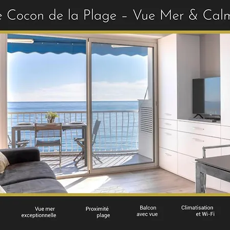 Apartment The Cocoon - Sea View & Calm Cannes